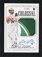 Football Materials Signatures - Garrett Grayson #/99