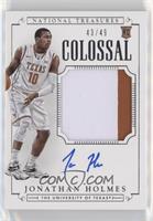 Basketball Materials Signatures - Jonathan Holmes #/49