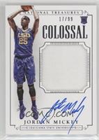 Basketball Materials Signatures - Jordan Mickey #/99