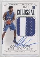 Basketball Materials Signatures - Justise Winslow #/99