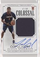 Basketball Materials Signatures - Justin Anderson #/99