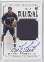 Basketball Materials Signatures - Justin Anderson #/99