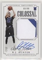 Basketball Materials Signatures - R.J. Hunter #/99