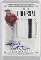 Baseball Materials Signatures - Brandon Koch #/99