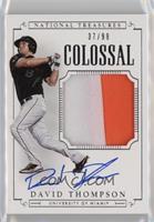 Baseball Materials Signatures - David Thompson #/99