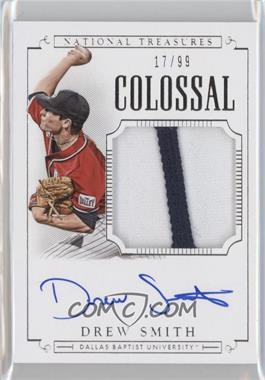 2015 Panini National Treasures College - [Base] - Colossal Signatures #DS.1 - Baseball Materials Signatures - Drew Smith /99