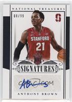 Rookie Signatures - Anthony Brown #/99