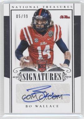 2015 Panini National Treasures College - [Base] #210 - Rookie Signatures - Bo Wallace /99