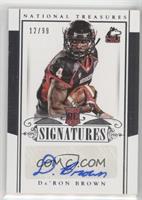 Rookie Signatures - Da'Ron Brown #/99