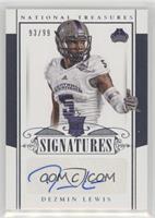 Rookie Signatures - Dezmin Lewis [Noted] #/99