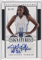 Rookie Signatures - Cheyenne Parker #/99