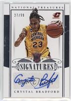 Rookie Signatures - Crystal Bradford [EX to NM] #/99