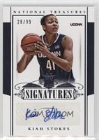 Rookie Signatures - Kiah Stokes #/99