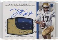 Football Materials Signatures - Brett Hundley #/99