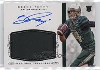 Football Materials Signatures - Bryce Petty #/99