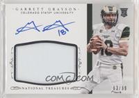 Football Materials Signatures - Garrett Grayson [Noted] #/99