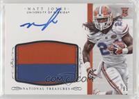 Football Materials Signatures - Matt Jones #/99