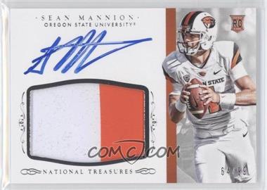 2015 Panini National Treasures College - [Base] #333 - Football Materials Signatures - Sean Mannion /99