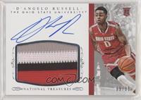 Basketball Materials Signatures - D'Angelo Russell #/99