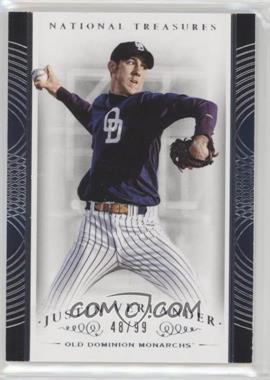 2015 Panini National Treasures College - [Base] #67 - Justin Verlander /99