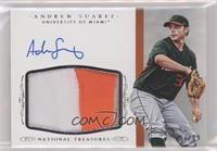 Baseball Materials Signatures - Andrew Suarez #/99