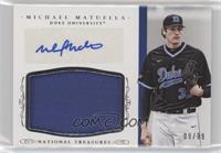 Baseball Materials Signatures - Michael Matuella (99) #/99