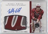 Baseball Materials Signatures - Mikey White #/99