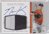 Baseball Materials Signatures - Nathan Kirby #/99