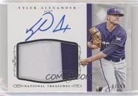 Baseball Materials Signatures - Tyler Alexander #/99