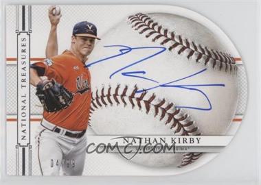 2015 Panini National Treasures College - Baseball Signature Die-Cuts #17 - Nathan Kirby /99