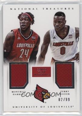 2015 Panini National Treasures College - Combo Team Materials #15 - Montrezl Harrell, Terry Rozier /99