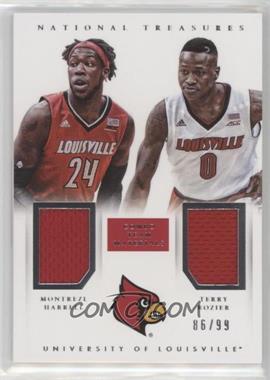 2015 Panini National Treasures College - Combo Team Materials #15 - Montrezl Harrell, Terry Rozier /99