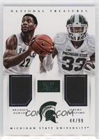 Branden Dawson, Jeremy Langford #/99