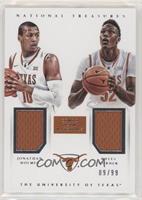 Jonathan Holmes, Myles Turner #/99