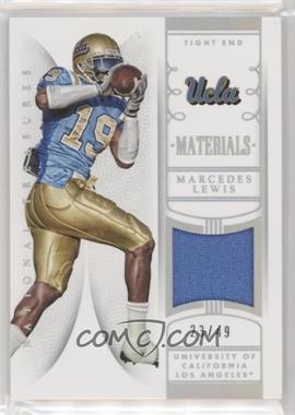 2015 Panini National Treasures College - Materials - Silver #85 - Marcedes Lewis /49
