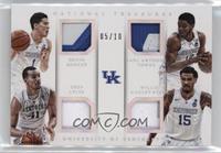 Devin Booker, Karl-Anthony Towns, Trey Lyles, Willie Cauley-Stein [EX to&n…