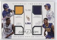 Alex Bregman, Andrew Stevenson, Jarell Martin, Jordan Mickey #/99