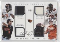 Brandin Cooks, Brandon Browner, Michael Conforto, Sean Mannion #/99