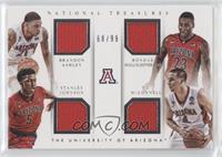 Stanley Johnson, T.J. McConnell, Brandon Ashley, Rondae Hollis-Jefferson #/99