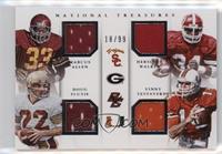 Marcus Allen, Herschel Walker, Doug Flutie, Vinny Testaverde #/99