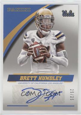 2015 Panini UCLA Bruins - Signatures - Silver #BH-UCL - Brett Hundley /25