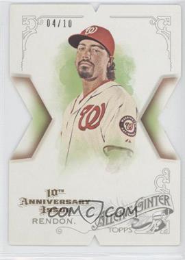 2015 Topps National Convention - Allen & Ginter's 10th Anniversary Die-Cut - 10th Anniversary Issue #AGX-47 - Anthony Rendon /10