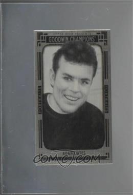 2015 Upper Deck Goodwin Champions - [Base] - Canvas Minis Blank Back #134 - Black and White Portraits - Adam Oates