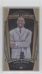 2015 Upper Deck Goodwin Champions - [Base] - Cloth Minis Lady Luck Back #13 - Danny Manning /50