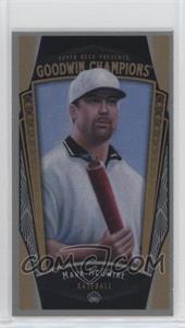 2015 Upper Deck Goodwin Champions - [Base] - Cloth Minis Lady Luck Back #47 - Mark McGwire /50