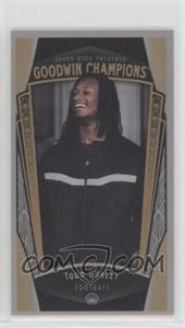 2015 Upper Deck Goodwin Champions - [Base] - Cloth Minis Lady Luck Back #75 - Todd Gurley /50