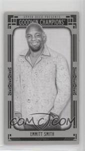 2015 Upper Deck Goodwin Champions - [Base] - Minis #113 - Black and White Portraits - Emmitt Smith