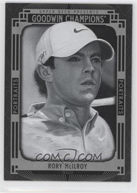 2015 Upper Deck Goodwin Champions - [Base] #126 - Black and White Portraits - Rory McIlroy