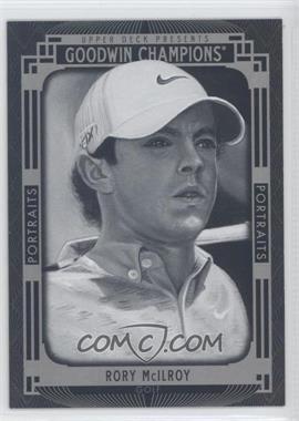 2015 Upper Deck Goodwin Champions - [Base] #126 - Black and White Portraits - Rory McIlroy