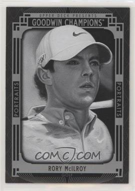 2015 Upper Deck Goodwin Champions - [Base] #126 - Black and White Portraits - Rory McIlroy